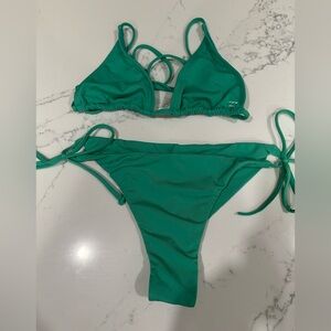 Billabong Green Bikini Set